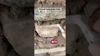 Lime pointing tips #stonemason #buildingmaterial #lime #limepointing #tips