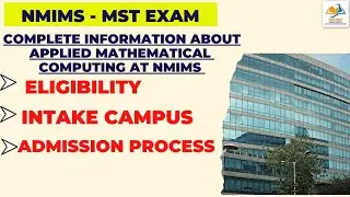 NMIMS MST EXAM I Complete information about APPLIED MATHEMATICAL COMPUTING AT NMIMS