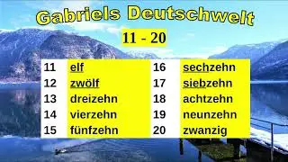 Deutsch: Wort für Wort 一字一句學德文 4 - Die Zahlen 德文數字 1-100