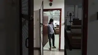 Safety Mosquito Mesh Door With Stainless steel Mesh | @Vishal_mosqutio #mosquitomesh