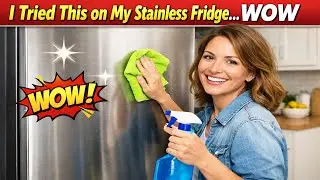 Easily Clean a Stainless Steel Refrigerator Door (No Streaks)