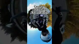 Erwartung vs. Realit&auml;t. #shorts #motorrad #motorcycle #motorbike #autobahn #expectationvsreality