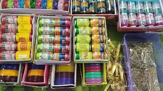 Thread bangles raw materials || low prices raw materials || YouTube....@Dhanacollections235