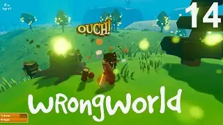 Let's Play WrongWorld - #14 - Loads of 🛠 crafting recipes, 🔨Anvil and the 🌳Chainsaw!