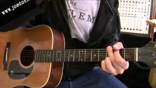 Rhythm Guitar Lesson For Advancing Beginners - Learn 8th Note Upbeat Rhythms