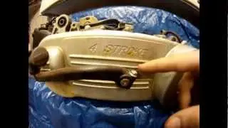 HOW TO DISASSEMBLE A 4 STROKE BMS/GY6 SCOOTER ENGINE TUTORIAL PART 1 ( FULL HD)