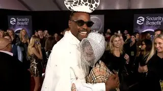 Watch Billy Porter and Billie Eilish Gush Over Each Other! | American Music Awards 2019 (Exclusiv&hellip;