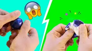 NO CLAY OR NAILPOLISH! DIY crackle balls for ASMR New methods
