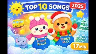 Top 10 MiniTunes Songs of 2025 🎵 | Best Kids Songs Compilation (17 Minutes)