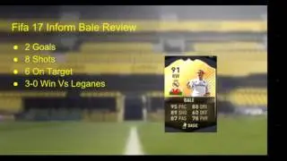 Bale Fifa 17 Inform Review!!!!!