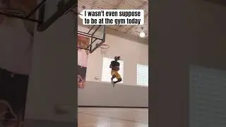 I Hit This Reverse Double Pump Dunk on My FIRST Attempt...