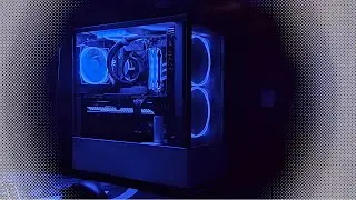 Eu montei o PC BLACK & WHITE!!!! NZXT H510 ELITE PC BUILD