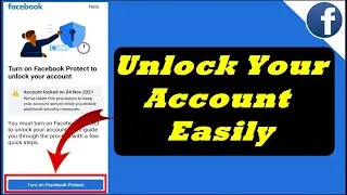 How To Turn On Facebook Protect To Unlock Your Account | How To Enable Facebook Protect 2022 (EASY)