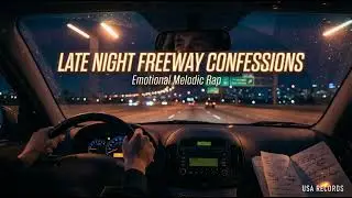 Late Night Freeway Confessions &ndash; Emotional Melodic Rap Song | Sad Late-Night Drive Hip Hop