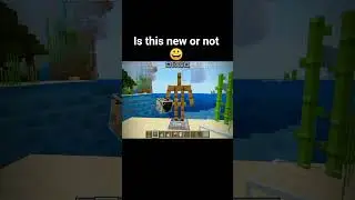 Minecraft water hack ☠️#minecraft #Notgamersteve