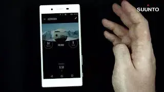 Suunto Smart Sensor  Сопряжение с  Movescount App для Android