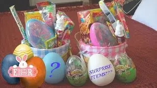 WHAT'S IN MY KID'S EASTER BASKETS 2017  (BOY AND GIRL)
