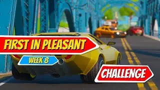 FORTNITE CHALLENGES GUIDE - Drive A Car From Retail Row To Pleasant Park In Less Than 4 Minutes!