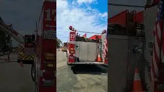 long beach fire department co no 17 training exercise at euclid and anaheim