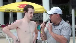 Andrew Gemmell - 10k Open Water Champion - 2012 Open Water 10k Championships, Miromar, FL