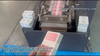 PK54-55 Fully-automatic Cards Cutting And Paper Strip Banding Machine