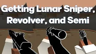Getting Lunar Sniper, Rev, and Semi in Krunker (6 in total) | Krunker Double Nukes | Resolve