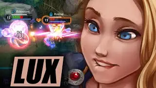 Wild Rift  Lux Still OP One Shot Combo Delete in Season 11