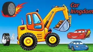 little panda car kingdom| car mechanic panda|car game |babybus game| # games #carcartoons #baby