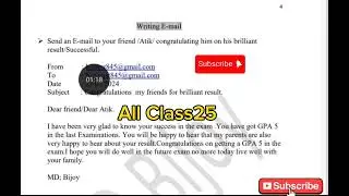 email congratulations for brilliant result and brilliant success