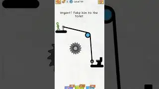 Urgent! Take him to the toilet #stickman #minecraftgameplay #minecraft #games #puzle #gaming #funny