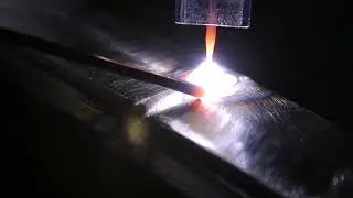 Tig welding 1/4in steel 💪