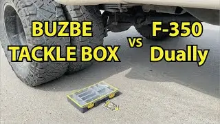 BUZBE Tackle Box VS F-350 Dually!!!