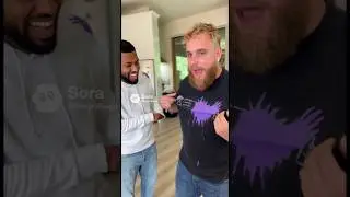 Jake&rsquo;s invisible ink prank went wrong 😂 #sorageneratedvideos #funny #jakepaul #comedy #skit