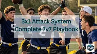 3x1 Attack System 7v7 Playbook | Dominate Defenses!