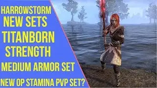 ESO Harrowstorm New Sets -Titanborn Strength - Harrowstorm PTS