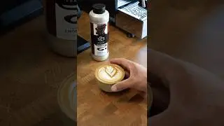 Making a mocha with @1883Syrups Chocolate Sauce