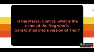 Comic Book vs. Video Game Trivia | M.A.P. Technologies | Go to play.triviamaker.com and enter cod&hellip;