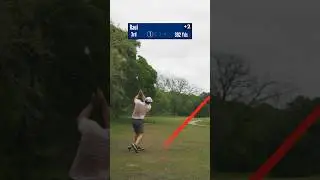 One tough Par 4 at Jimmy Clay. #golfshorts #golf