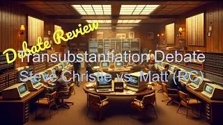 Debate Review - Transubstantiation Debate - Matt (Roman Catholic) vs. Steve Christie