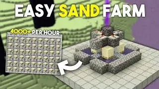 SAND FARM 1.21 Minecraft Bedrock & Pocket Edition (Duplication Glitch)
