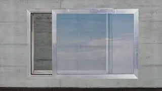 air-lux sliding window