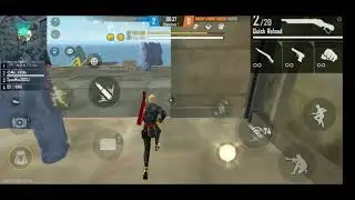 Free fire 🔥🔥 1v2 game play shot video ##dhol gaming## 😈👿