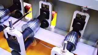 Polyurethane foam roll-up door forming machine & PU Insulated Shutter Door Panel Production Line