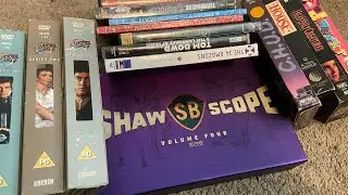 Shawscope Volume Four Blu-Ray Unboxing + RARE DVD/VHS Pickup Overview!