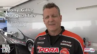 Real Pro Stock - Tony Gillig TOP QUALIFIER - 2023 PDRA Doorslammer Challenge - Norwalk, OH