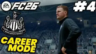 EA FC 26 | NEWCASTLE UNITED Career Mode #4 | UNDER PRESSURE!