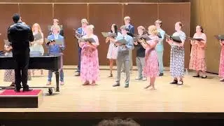 7/26/25 GSA Vocal Music SATB Choir performs &ldquo;For This Joy&rdquo;