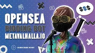 Opensea Bidding & Offer Bot. Over 250 bids per minute. [+650$ / per day]