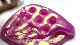 Satisfying Slime ASMR   Glossy Slime Poking!