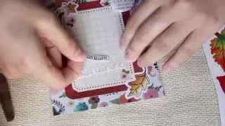 DIY Fall Dashboard For Filofax